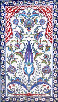 Iznik Tiles Sanat Fayans Sanat Desen Tablolar