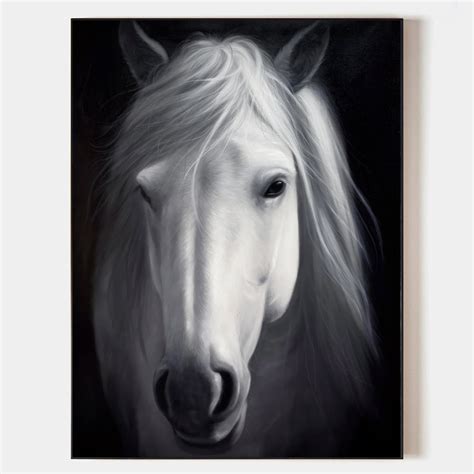 White Horse Painting