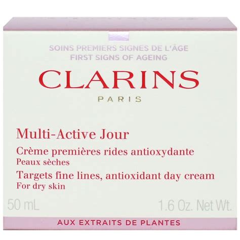 Multi Active Jour Cr Me Premi Res Rides Clarins Lisse Les Premi Res