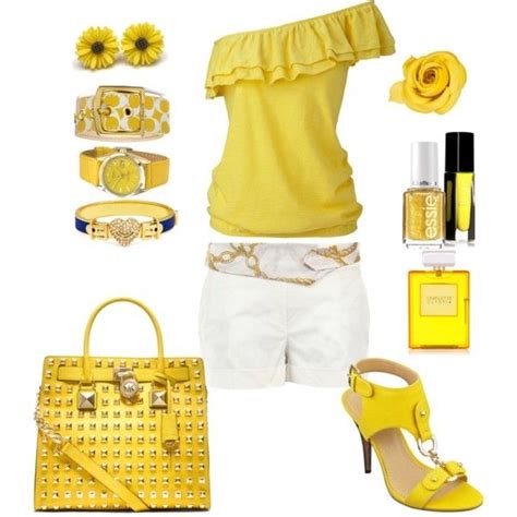 Sunny Day Yellow Outfit Quick Outfits Yellow Fashion