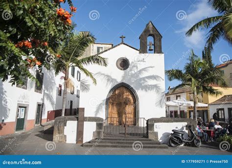 PORTUGAL MADEIRA FUNCHAL ZONA VELHA Editorial Photo Image Of Chapel