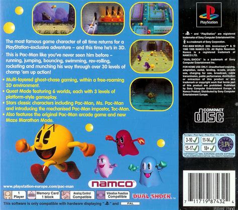 Pac Man World Psx Cover