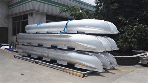 High Strength Aluminum Floating Pontoons Tube Hull For Pontoon Boat