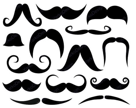 Download High Quality mustache clip art printable Transparent PNG ...