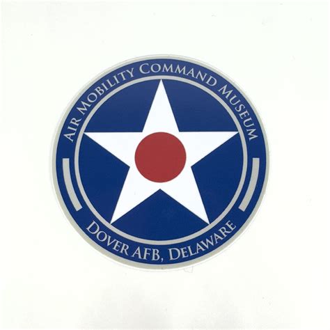 Amc Museum National Star Decal Air Mobility Command Museum Store