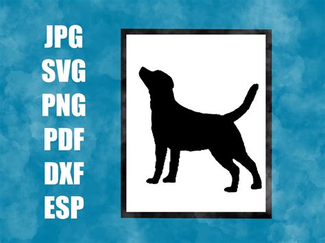 Happy Dog SVG, Dog Happy, Happy Dog Silhouette Animal Clipart Digital ...