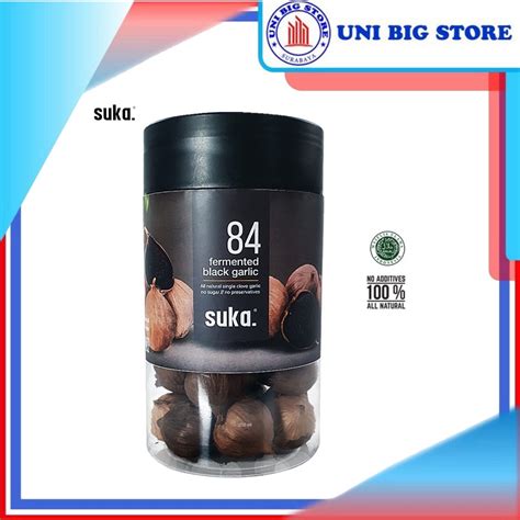 Jual Suka Fermented Black Garlic 200 Gr Bawang Putih Hitam Fermentasi