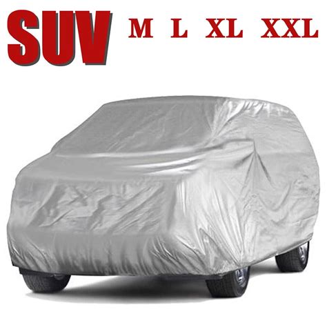 Full Car Cover For Suv Waterproof Outdoor Dust Sun Rain Snow Uv