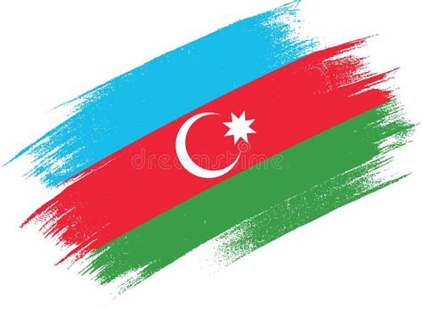 Azerbaijan Flag With Military Fighter Jets Isolated On Png Or