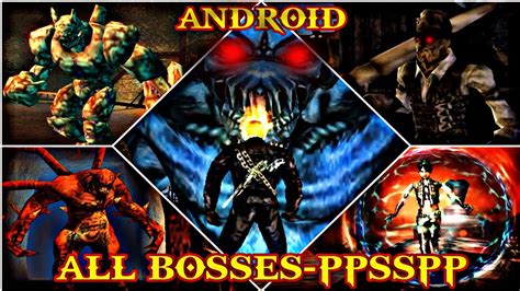 Ghost Rider All Bosses 1080p 60fps Pspppsspp Android Youtube