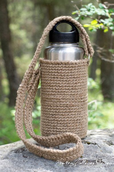 30 Free Easy Crochet Water Bottle Holder Patterns Blue Star Crochet