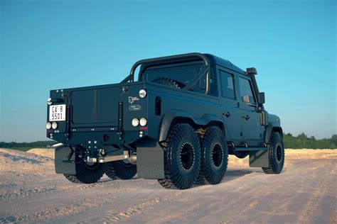 2019 Land Rover Defender 6x6 Black Mamba By Classic Overland Pictures ...