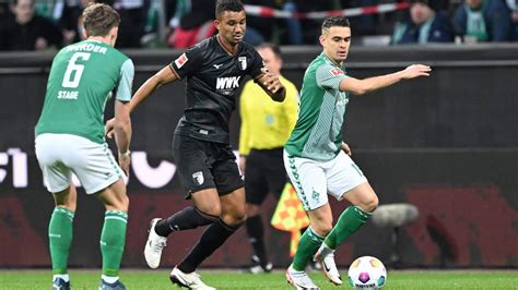 Werder Bremen Gewinnt Gegen Augsburg Der Spielverlauf Im Ticker