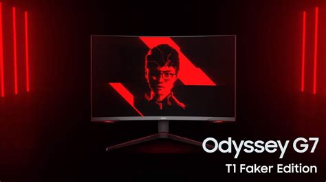 Odyssey G7 T1 Faker Edition Gaming Monitor By Samsung Launched