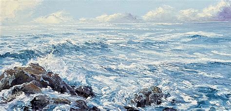 Crashing Waves over Rocks - Lahinch Art Gallery