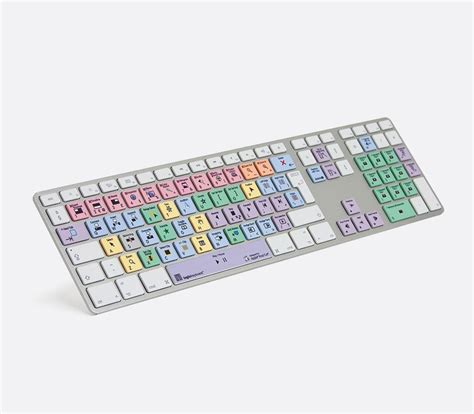 LOGICKEYBOARD CLAVIER Apple Final Cut Pro X, QYERTZ, Pro Line