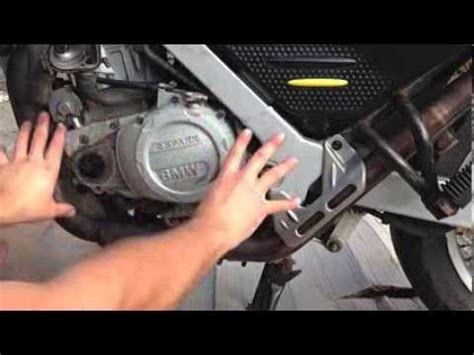 BMW F650GS Motorcycle Clutch Change Step By Step YouTube