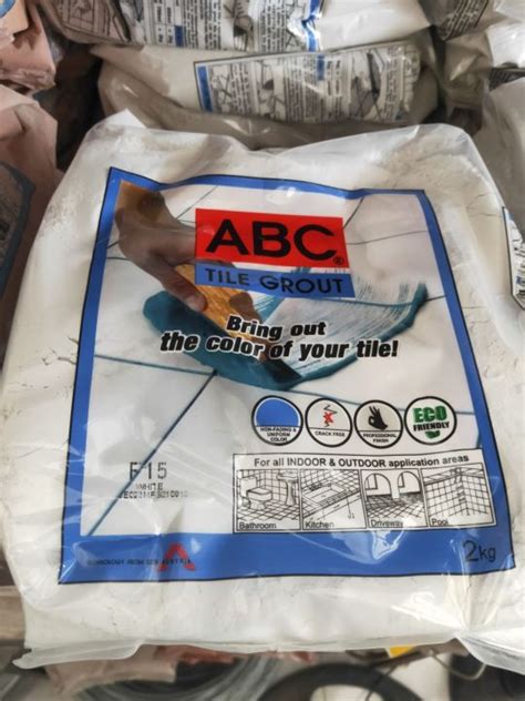 Abc Tile Grout One Bag Kls Lazada Ph