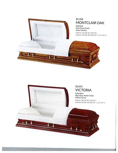 Casket Pricing - Grace and Mercy Funeral Services