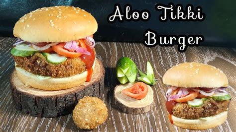 Aloo Tikki Burger Mc Burger McAloo Tikki Burger Recipe Let S