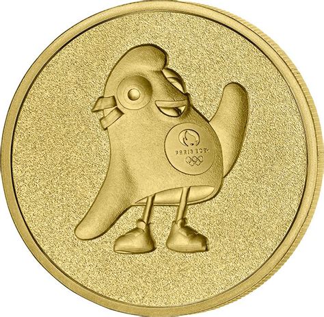 Pi Ce France Monnaie De Paris M Daille Mascotte Jeux Olympiques