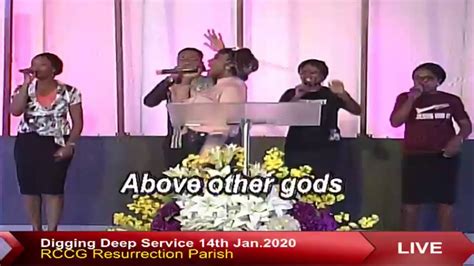 Rccg Resurrection Parish Digging Deep Service Th Jan Live