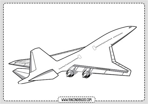 Dibujos De Aviones Para Colorear Imprimir Y Colorear