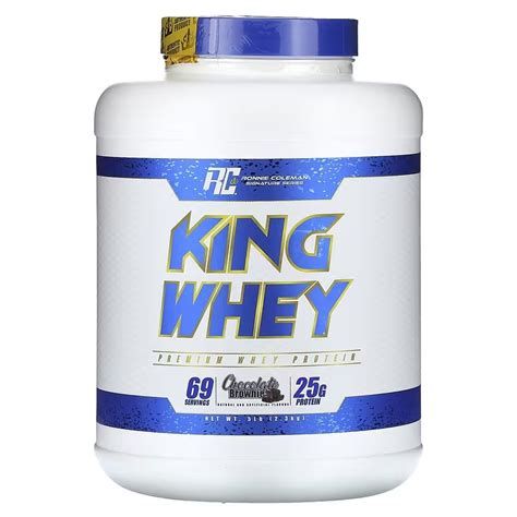 Ronnie Coleman King Whey Chocolate Brownie Lbs