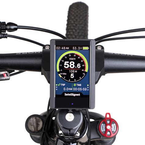 BIKIGHT Electric Bike 850C Display Screen For BAFANG BBS01 BBS02 BBSHD