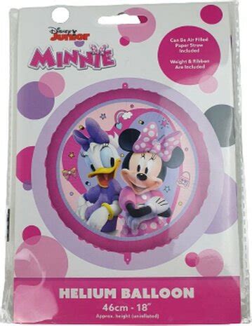 Minnie Mouse Helium Ballon Cm Multicolor Mickey Disney