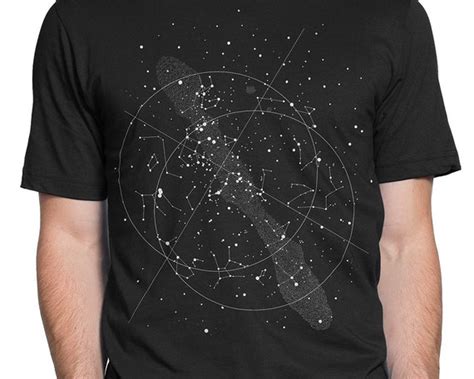 Night Sky Men Women T Shirt S Xxl Astronomy Stars Etsy