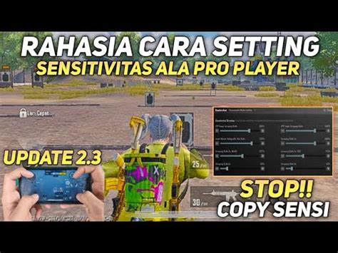 Cara Setting Sensitivitas Pubg Mobile Terbaik Gyroscope Dan No