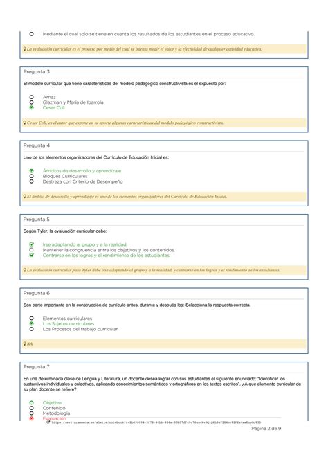 SOLUTION Teorias Y Modelos Curriculares Evaluaci N Ii Bimestre Educaci