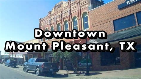 Driving Downtown Mount Pleasant Tx Dash Cam Youtube