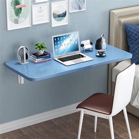 Buy Wall Ed Floating Folding Desk Computer Table Workbench Dining Drop