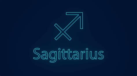 Sagittarius Zodiac Astrological Ninth Sign Stock Motion Graphics Sbv