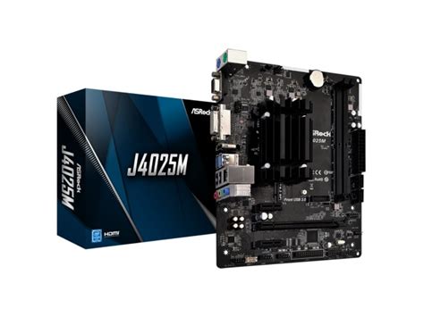 Motherboard Asrock J M Matx Con Micro Procesador Integrado Intel