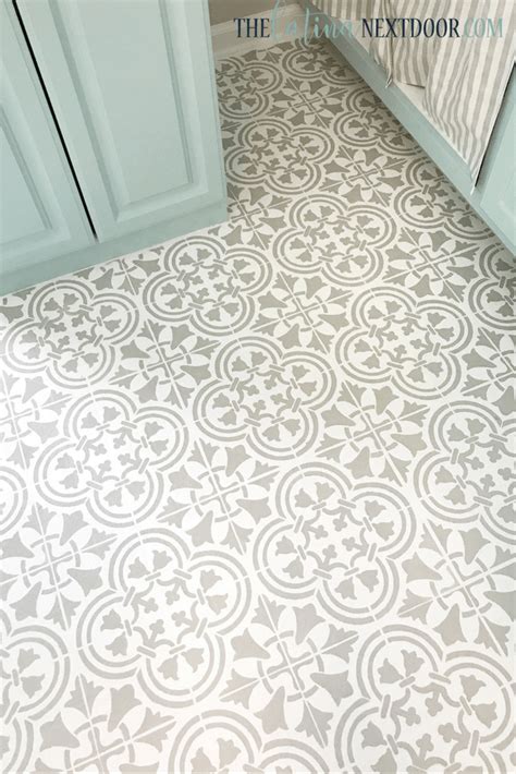 Painted Floor Stencils