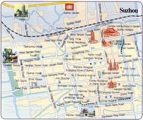 Large Suzhou Maps For Free Download And Print High Resolution And