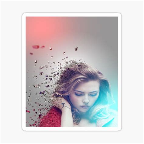 Scarlett Johansson Sticker For Sale By Ariellegibson Redbubble