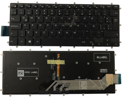 Teclado Dell Inspiron 13 5368 5378 7368 7378 7466 P69g P83g P58f P70f