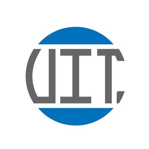 vit letter logo design  white background vit creative initials