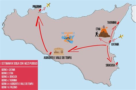 Itinerario Di Una Settimana In Sicilia Con I Mezzi Pubblici The