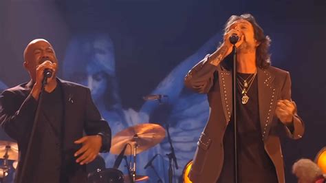 Watch The Black Crowes Darius Rucker Unite For Gorgeous She Talks To