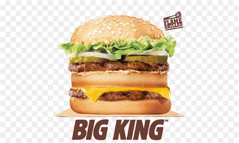 El Gran Rey Hamburguesa Whopper Imagen Png Imagen Transparente