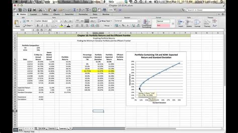 How to graph efficient frontier in excel for mac - dancepod