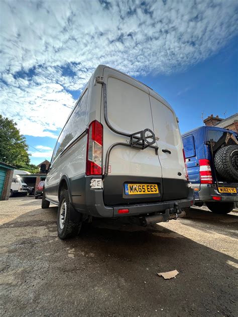 Ford Transit Mk8mk9 Rear Door Spare Wheel Carrier 2014 Wheeliams