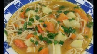 Sopa De Macarr O Frango Deliciosa Receitinhas Amor