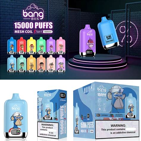 Original Bang Box Puffs Disposable E Cigarette Puff Huge Vape Pen