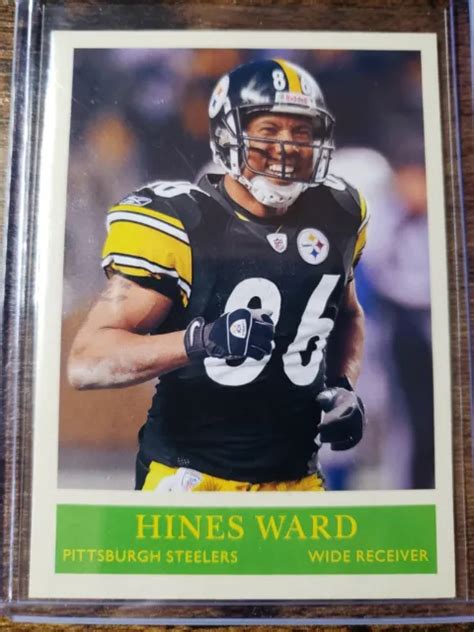 2009 UPPER DECK Philadelphia Hines Ward 152 Steelers De Pittsburgh EUR